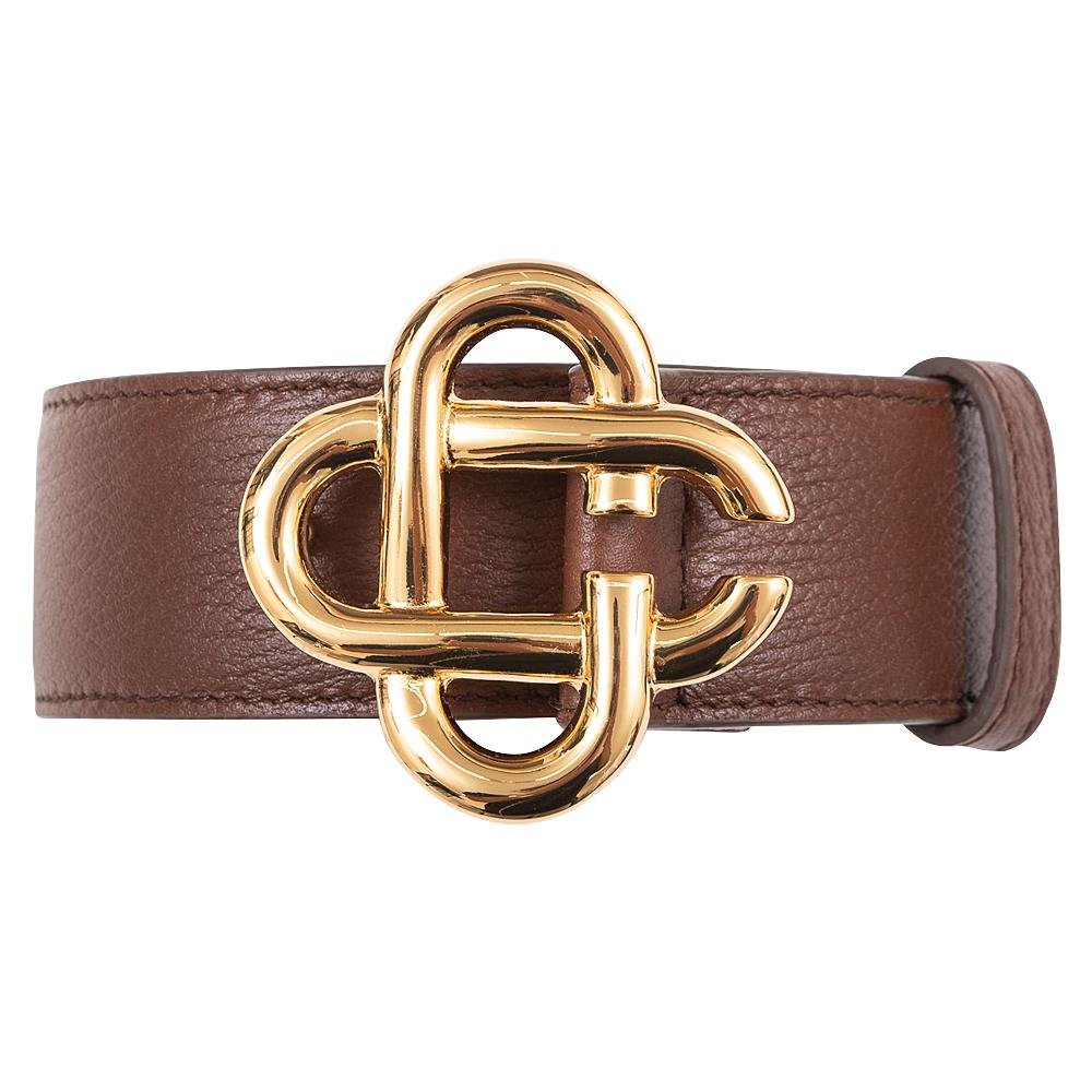 Casa Belt | Gold/Caramel