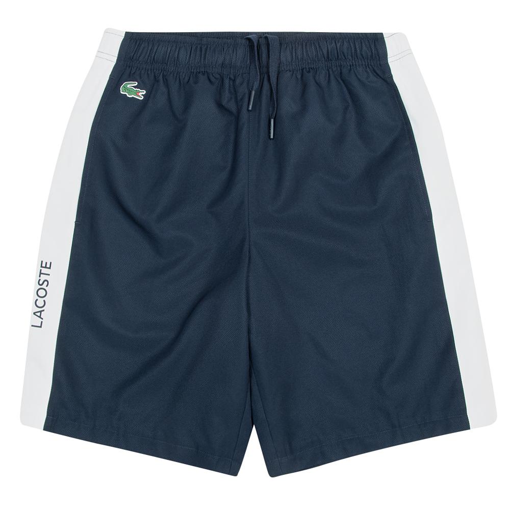 Contrast Band Shorts | Navy/White