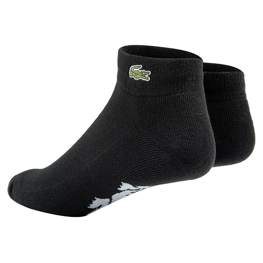 Croc Low Cut Socks | Black/Silver