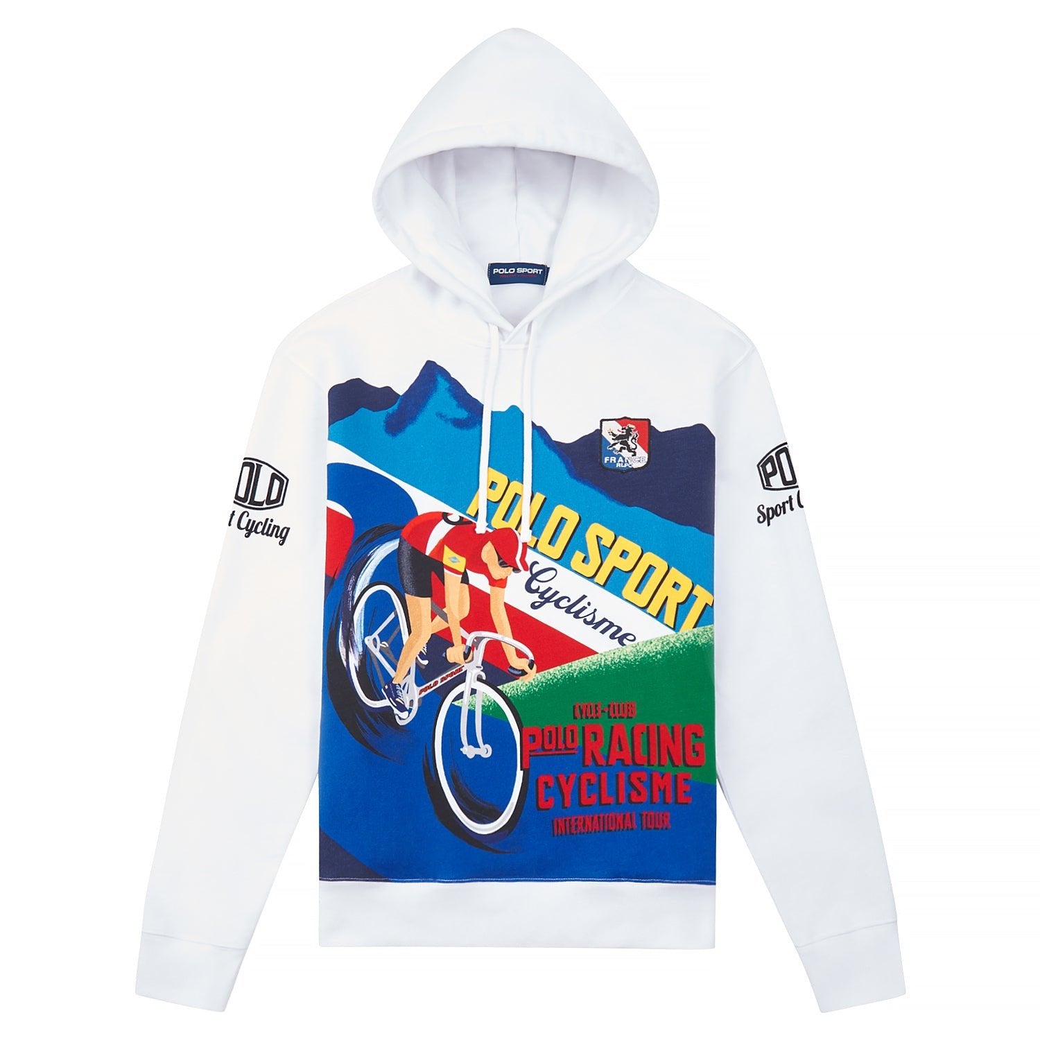 Cycling Poster Hoodie