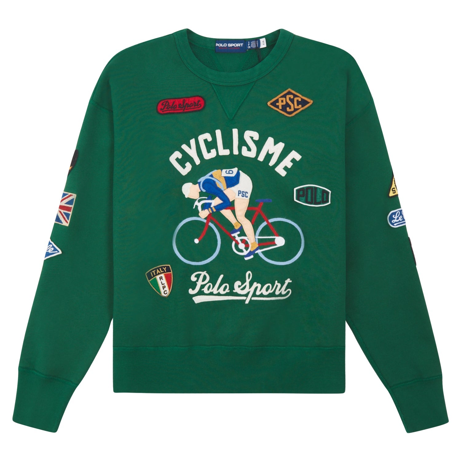 Cyclisme Sweatshirt | Green