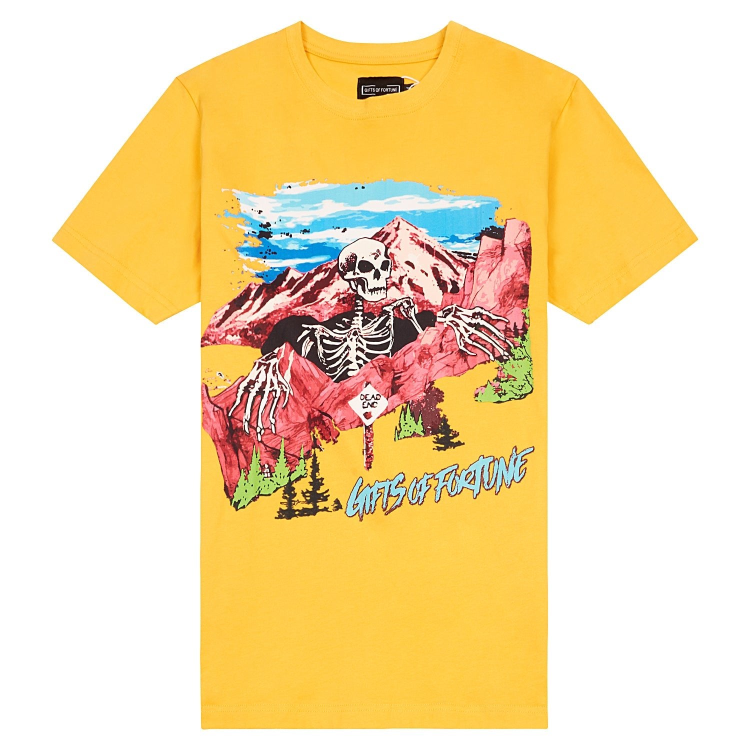 Dead End Tee | Mustard Yellow