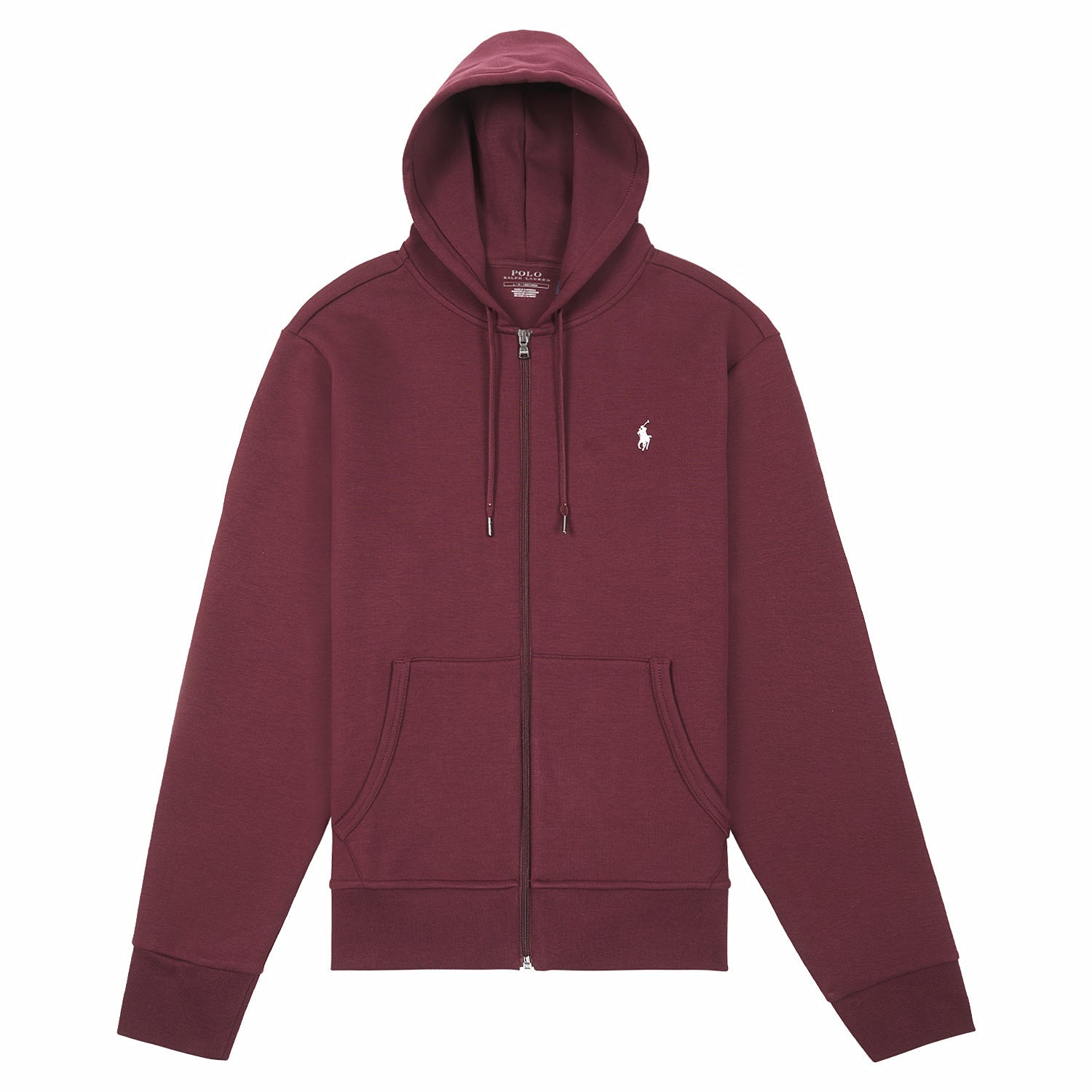 Double-Knit Full Zip Hoodie | Harvard Wine