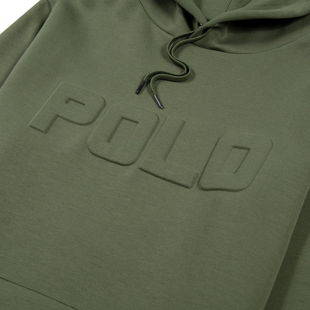 Double-Knit Pullover Hoodie | Olive