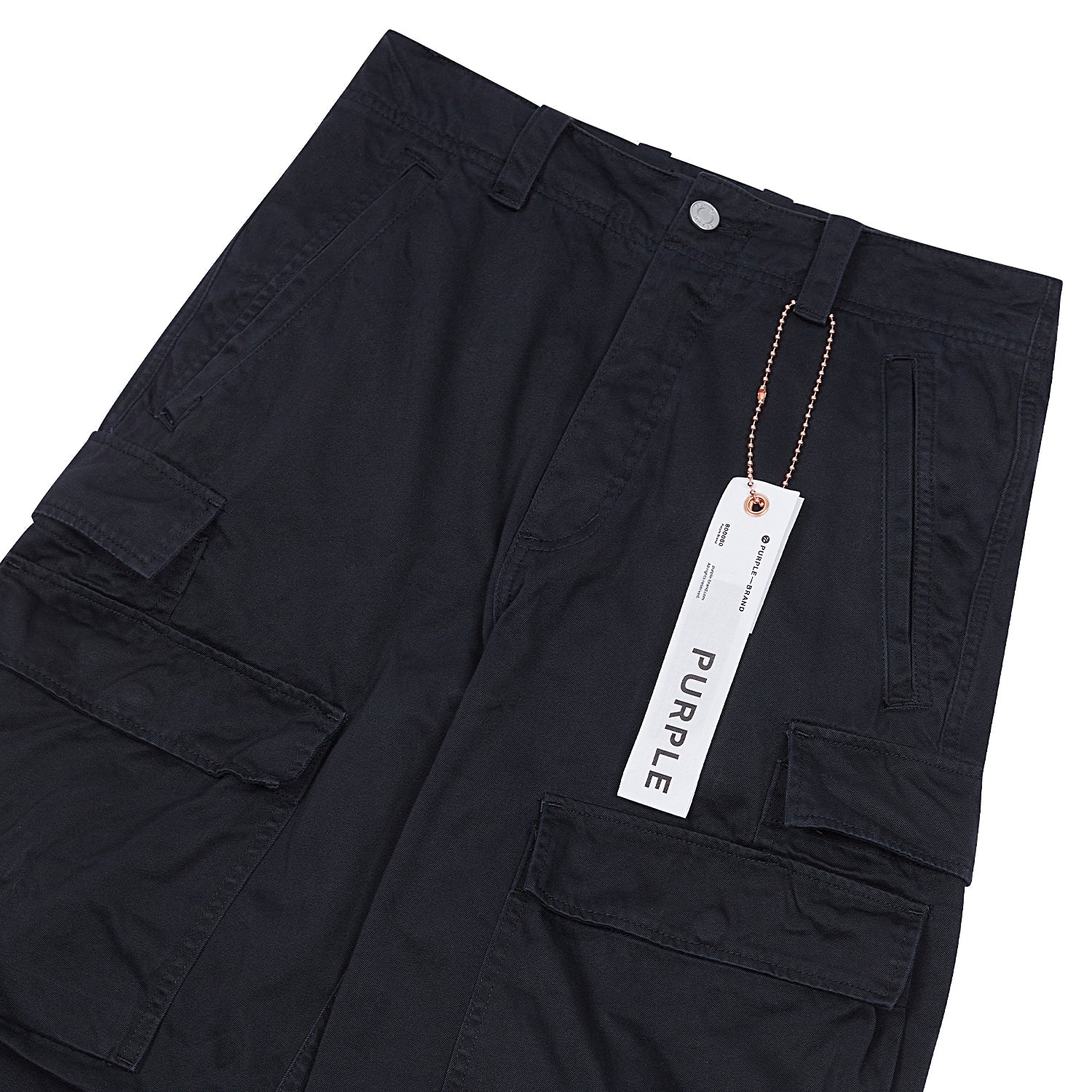 Double Pocket Cargo Pant | Black