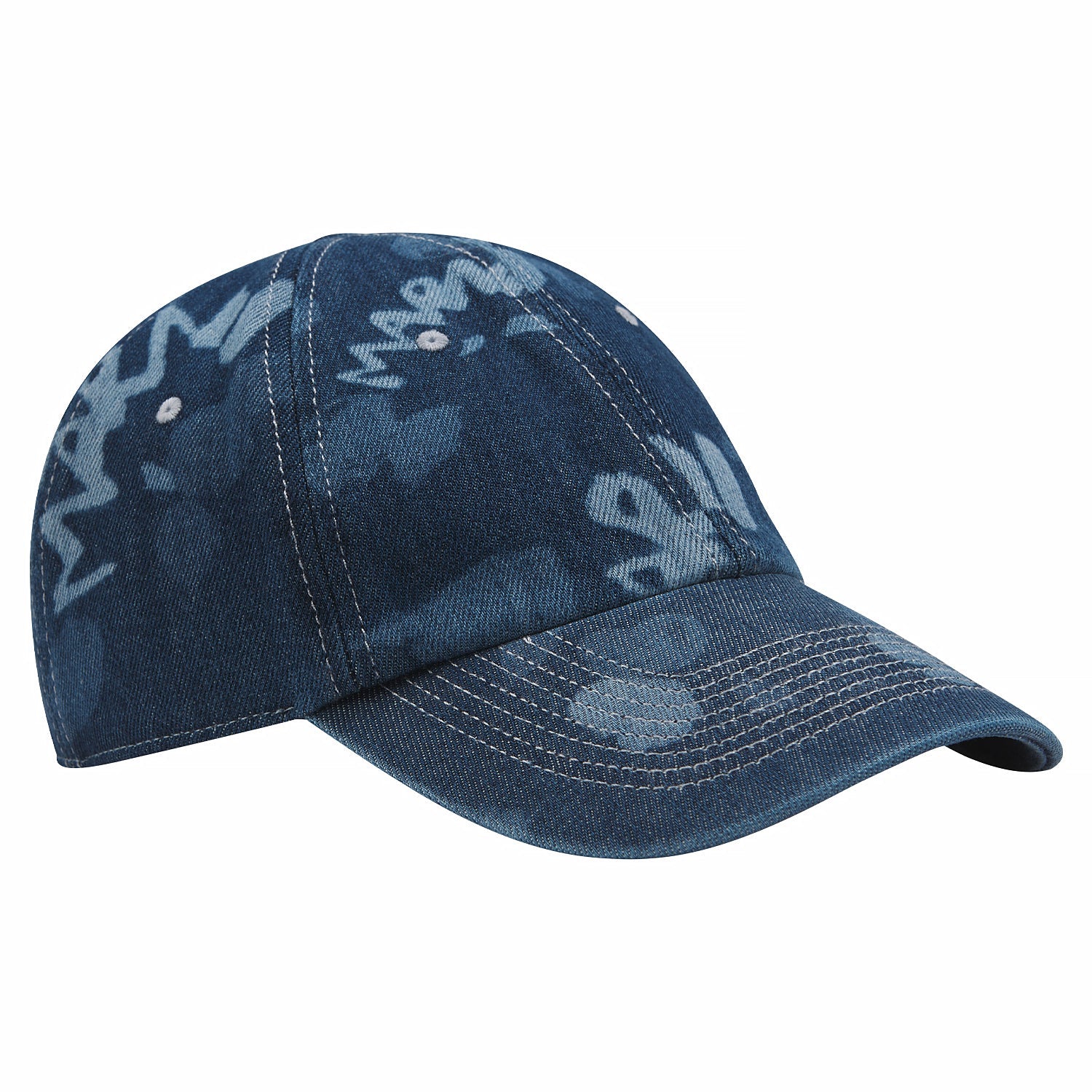 Dripping Logo Denim Hat