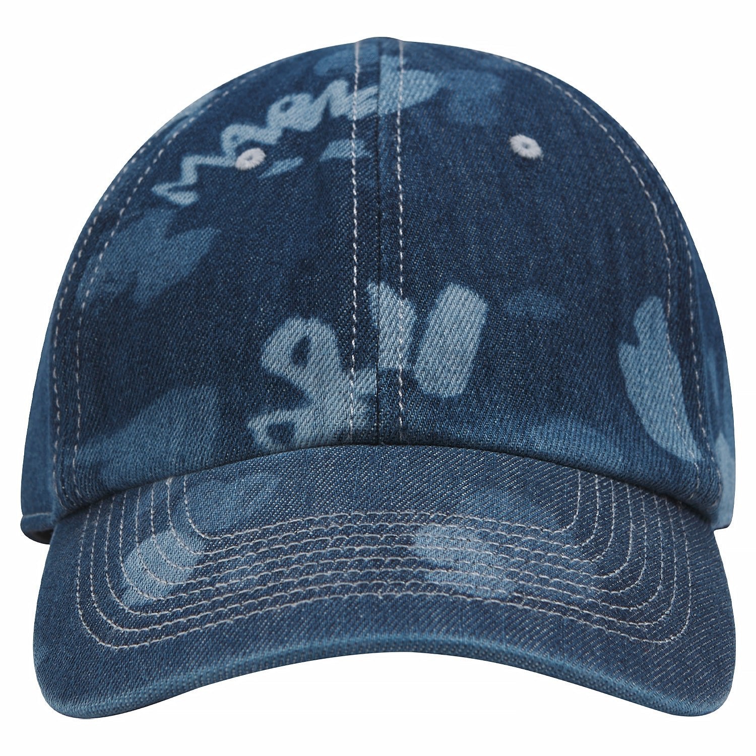 Dripping Logo Denim Hat