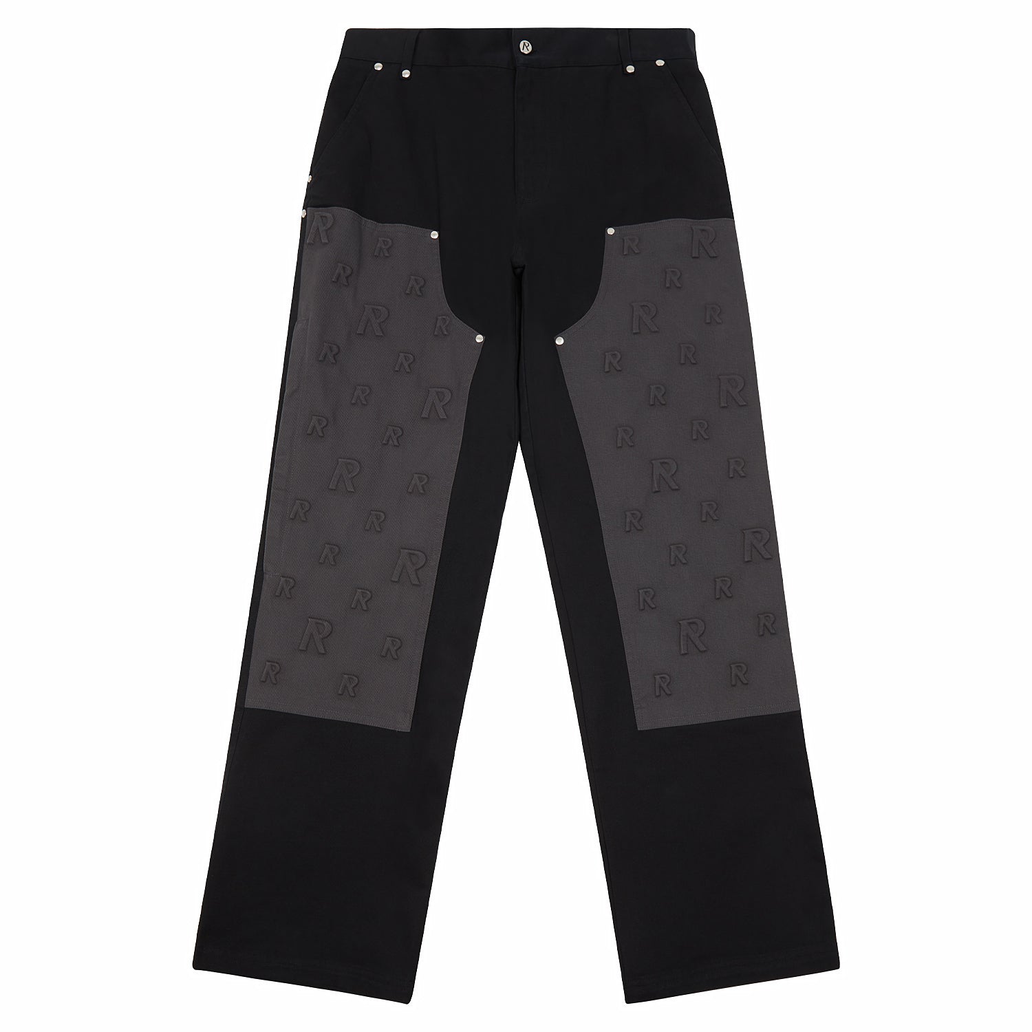 Embossed Utility Pant | Black/Iron