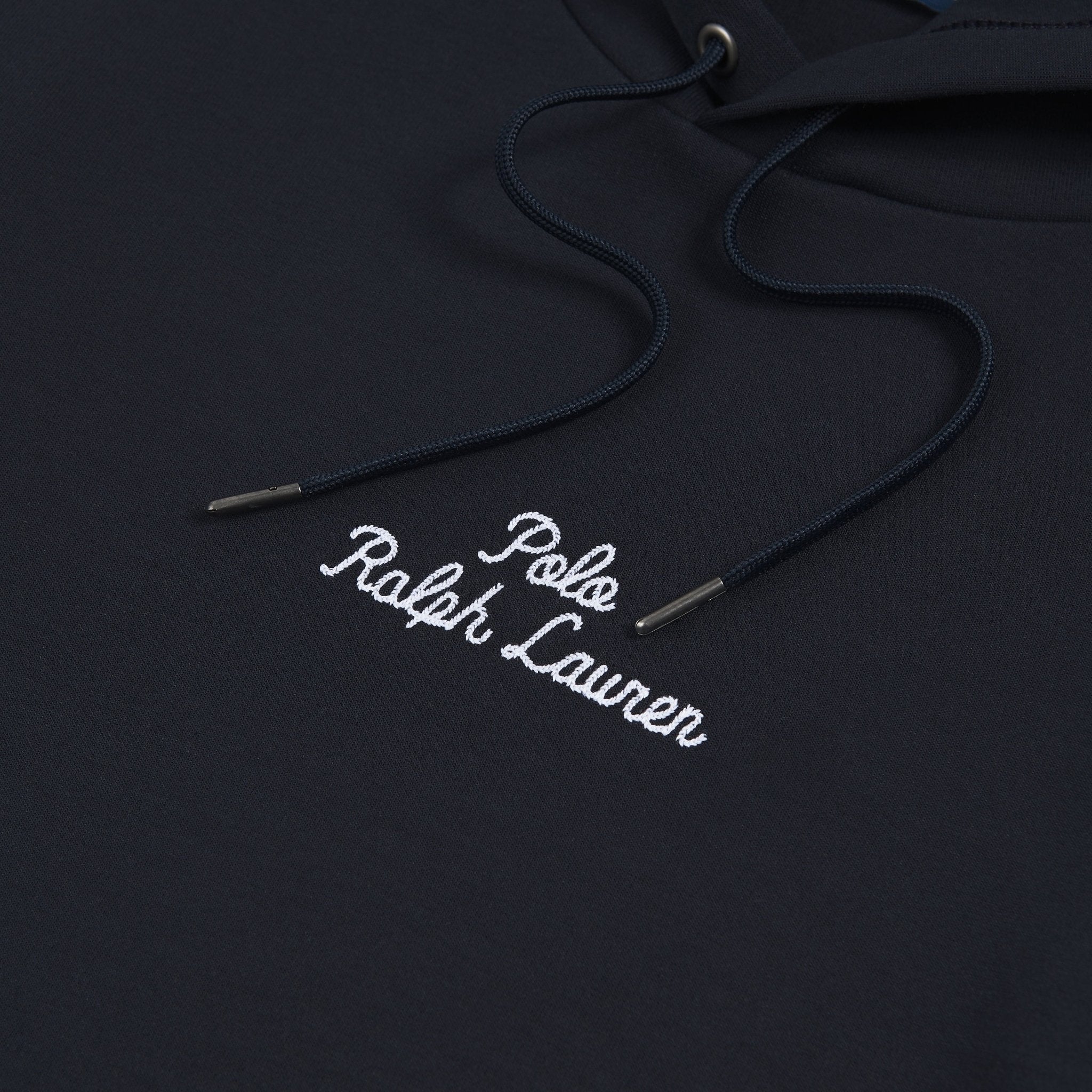 Embroidered Script Hoodie | Newport Navy