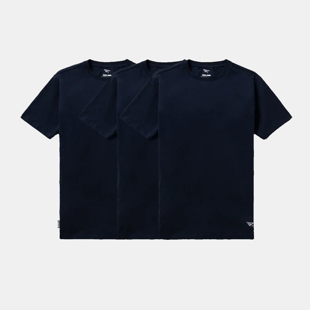 Essential 3 Pack Tees | Midnight