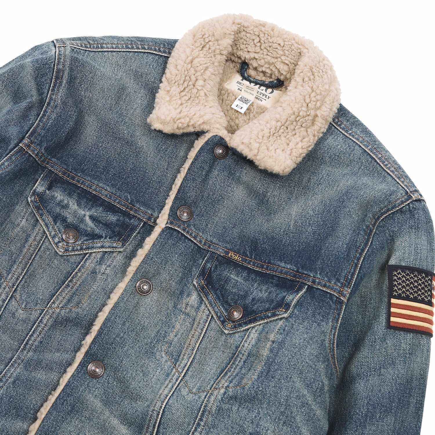 Fleece Lined Trucker Jacket