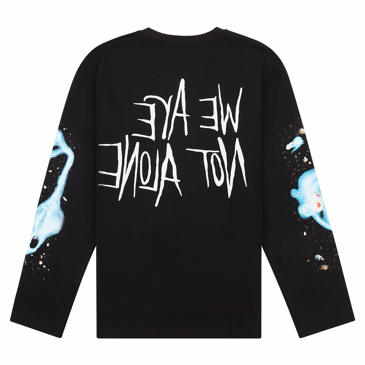 Galaxy Print  Oversized L/S Tee