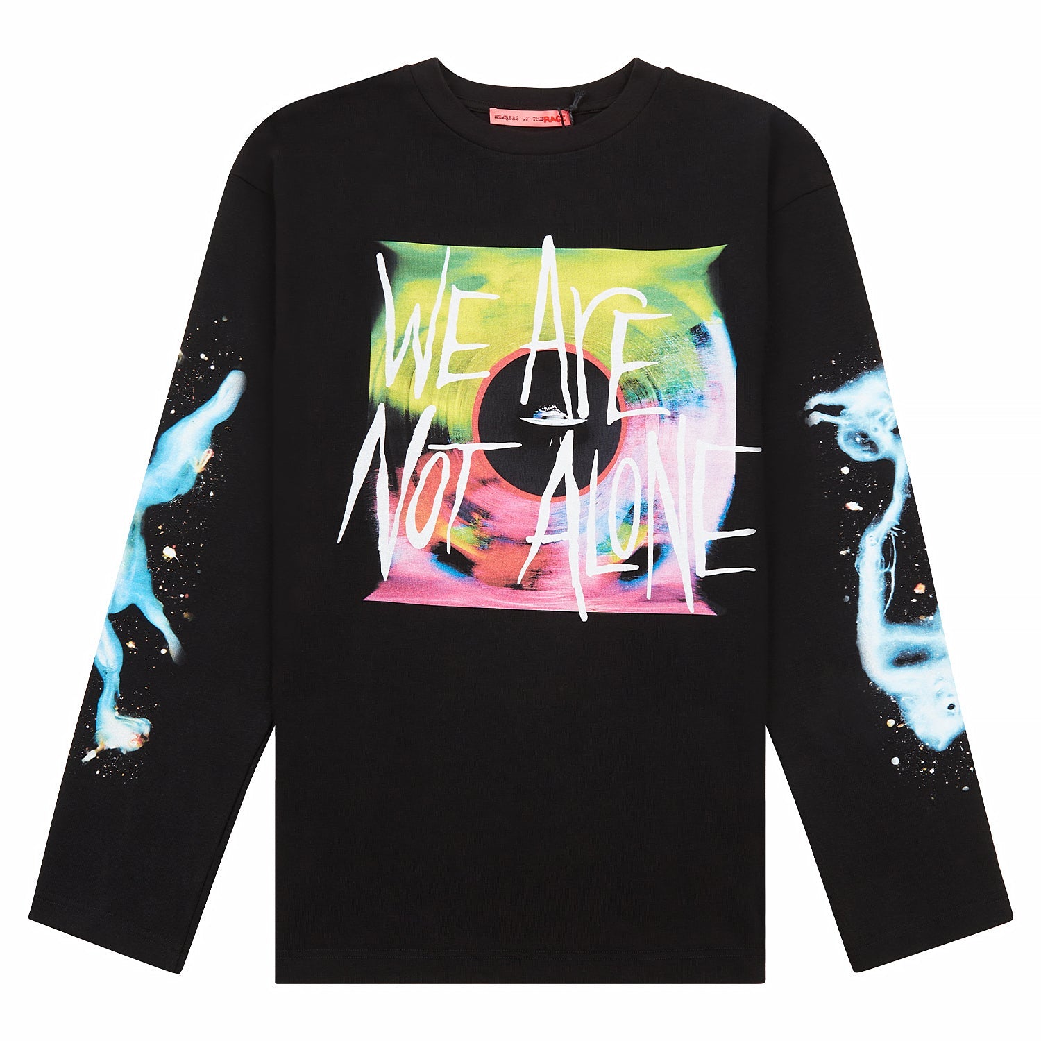 Galaxy Print  Oversized L/S Tee