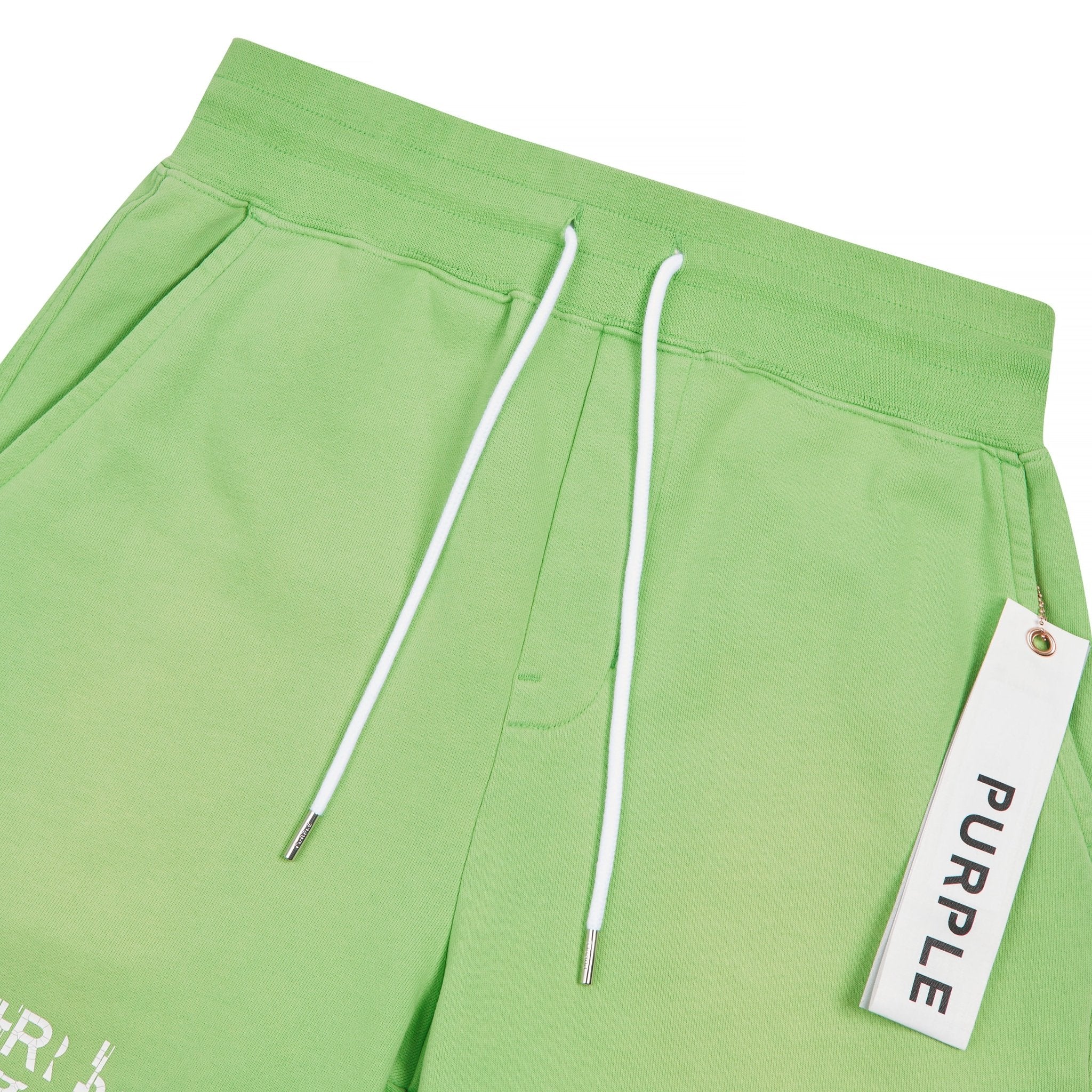 Glitch Sweatshort | Green