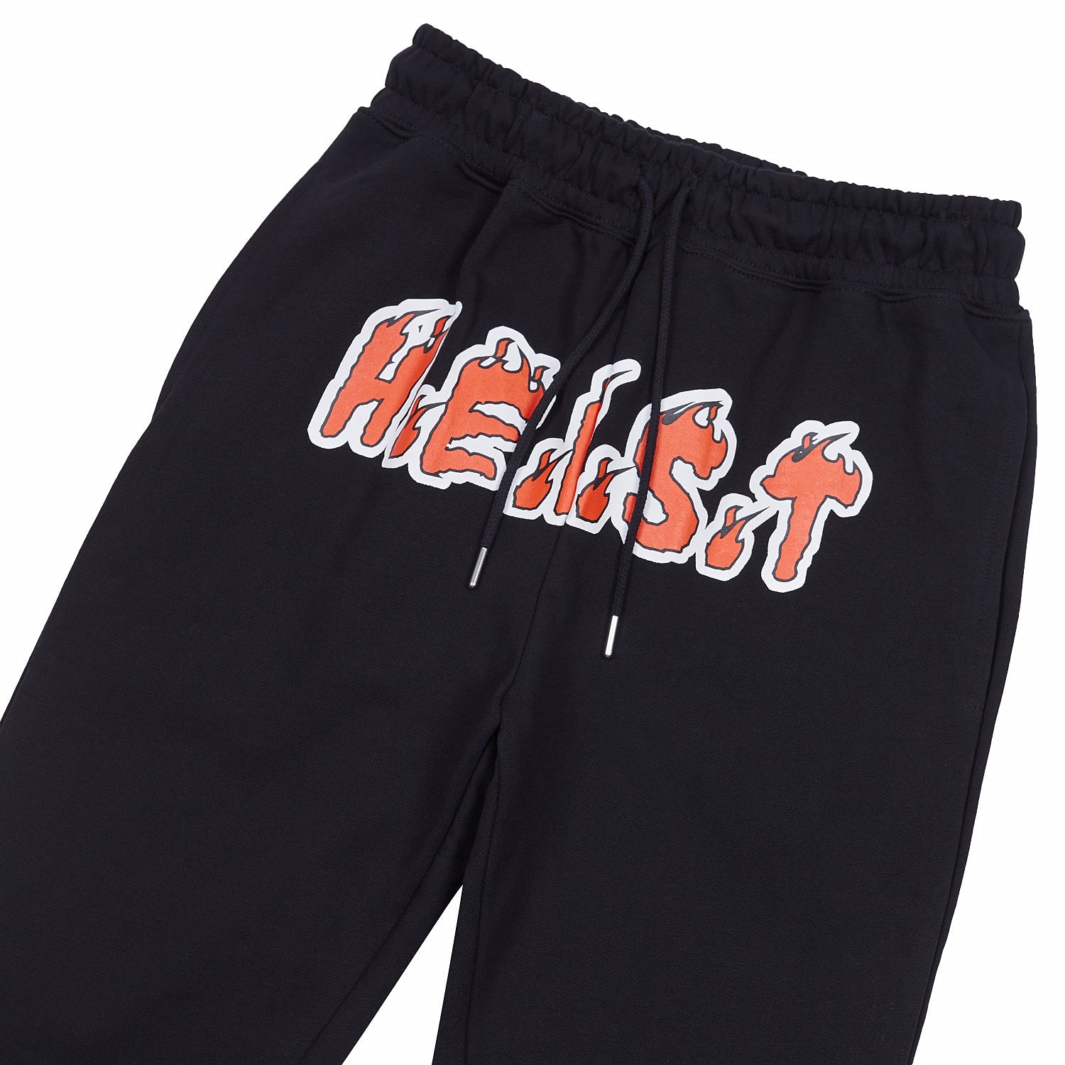 H.E.I.S.T. Flare Sweatpant | Black/Orange