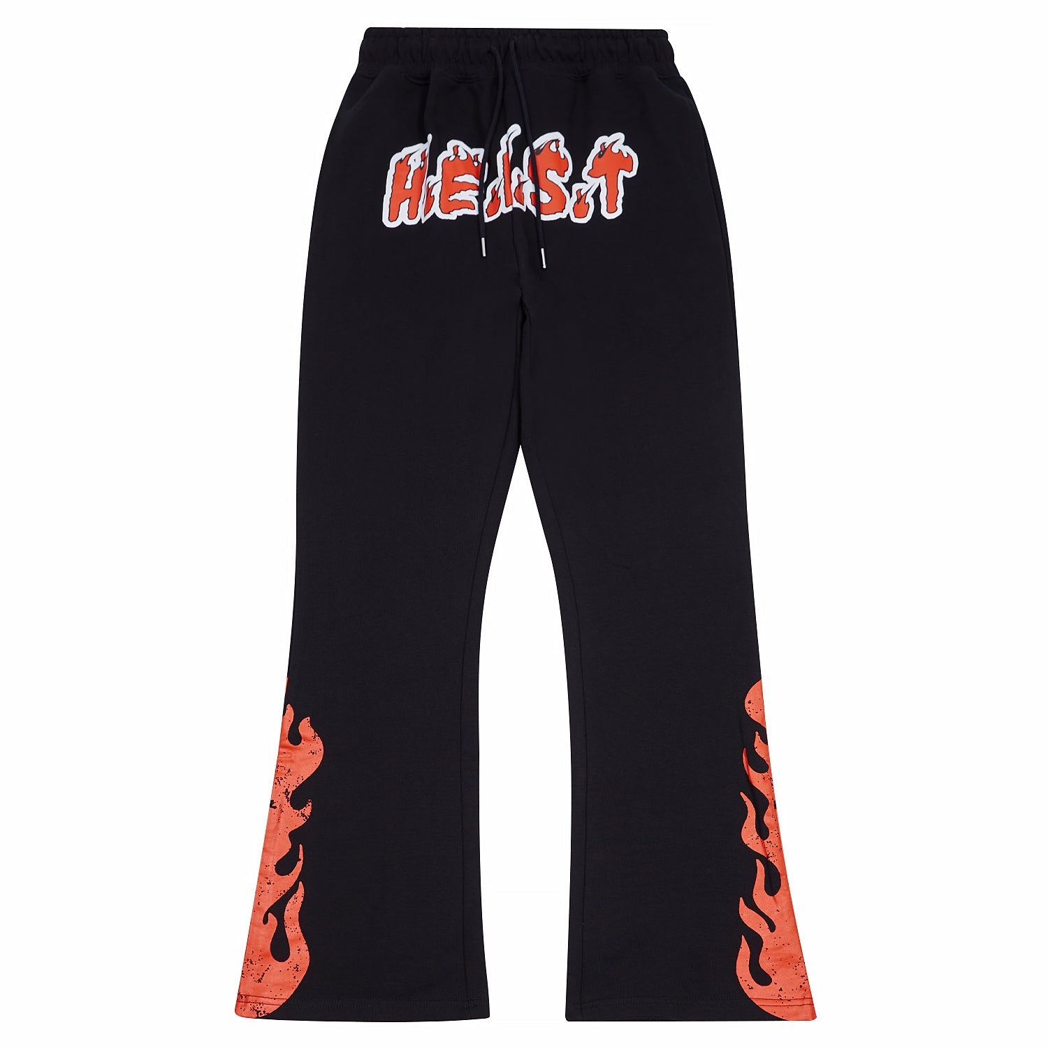 H.E.I.S.T. Flare Sweatpant | Black/Orange