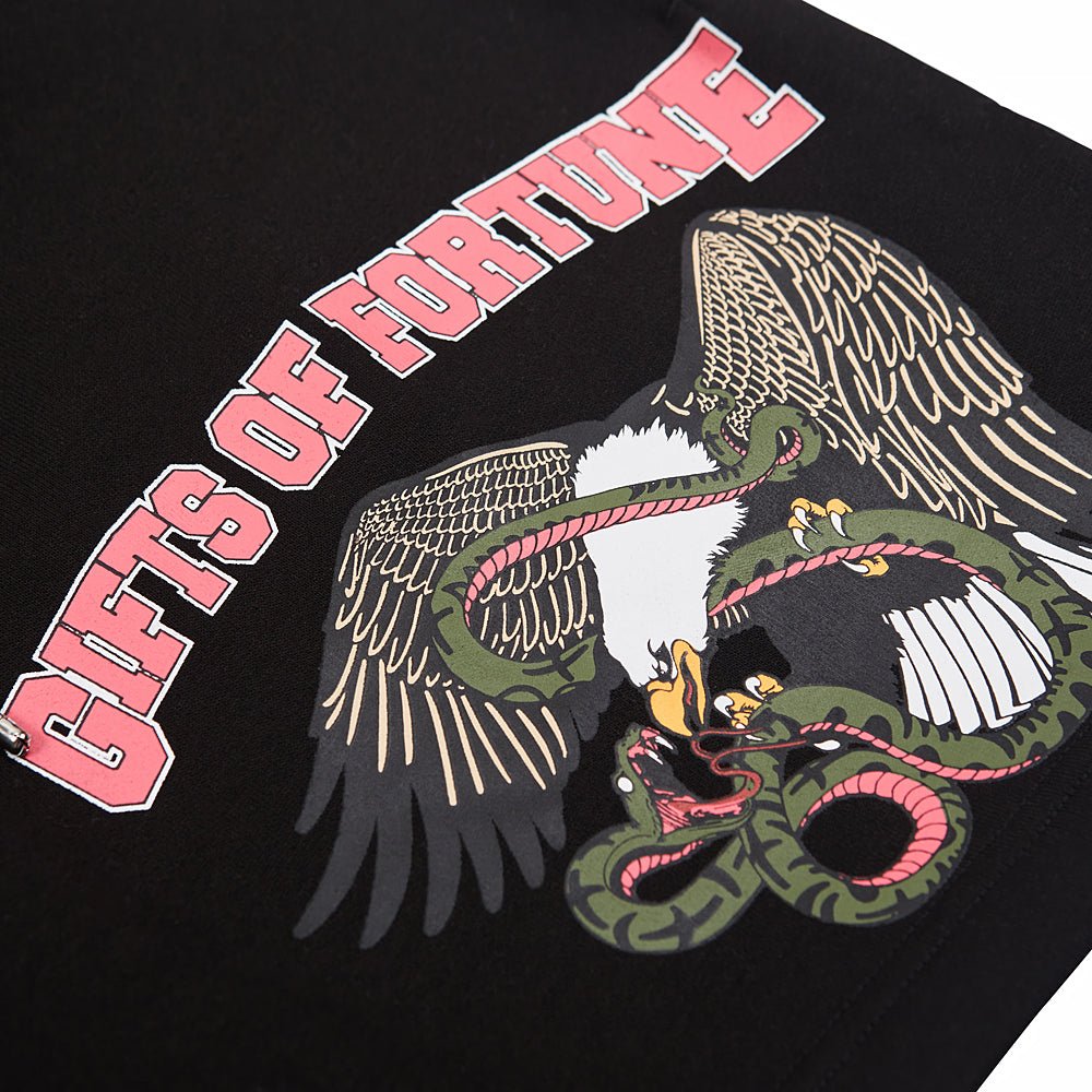 Iron Bird Sweatshort | Black