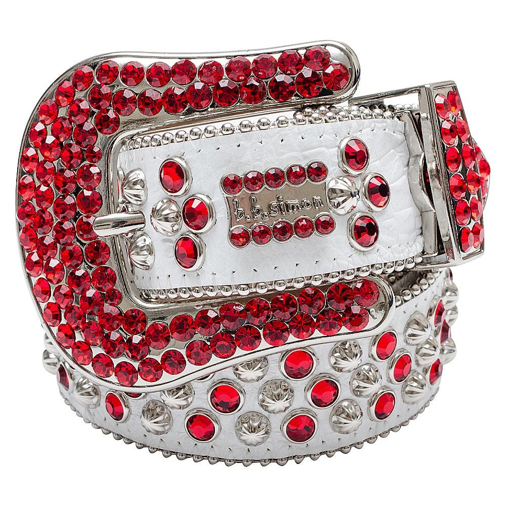 Jimmy Belt | White/Red