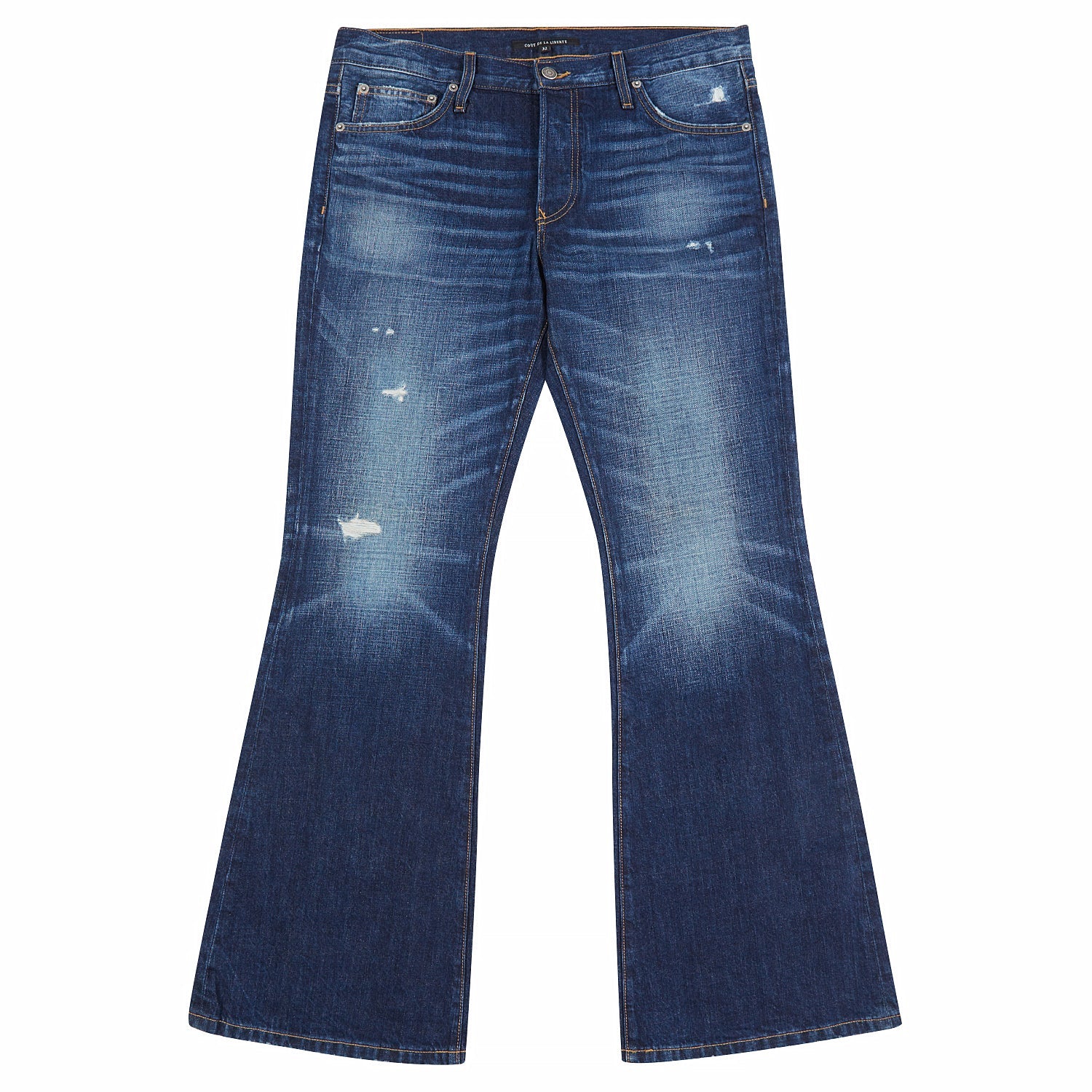 Jimmy Flared Denim | Fontaine Dark