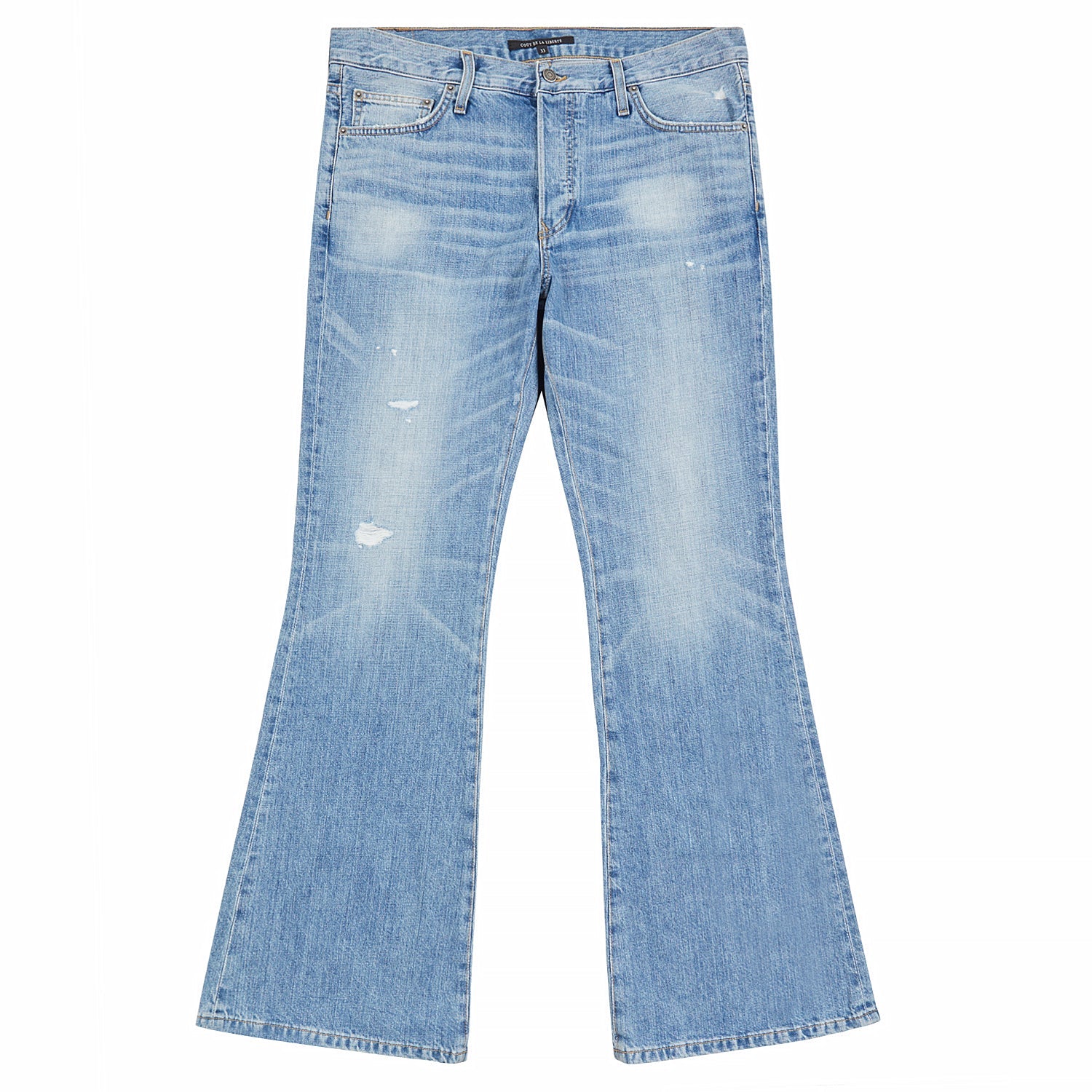 Jimmy Flared Denim | Fontaine Light