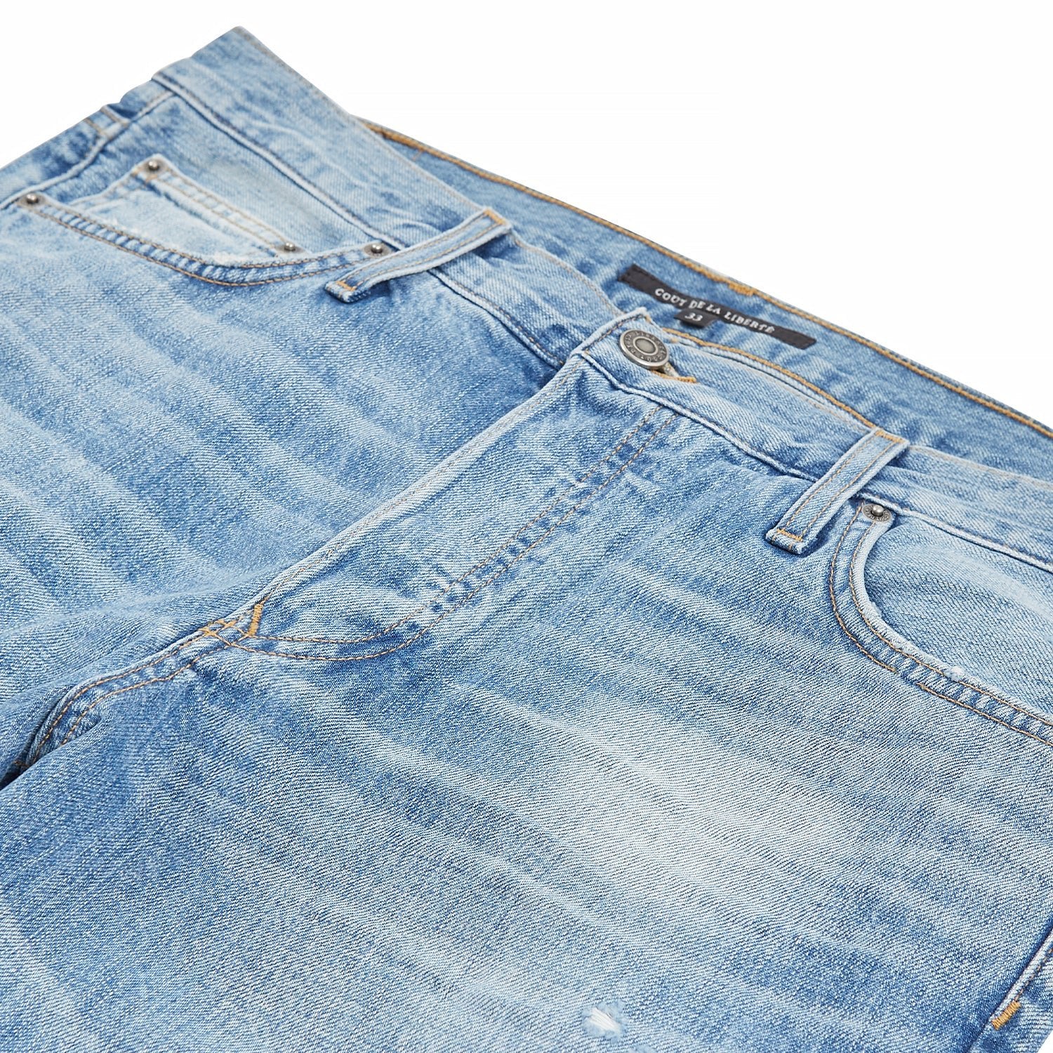 Jimmy Flared Denim | Fontaine Light