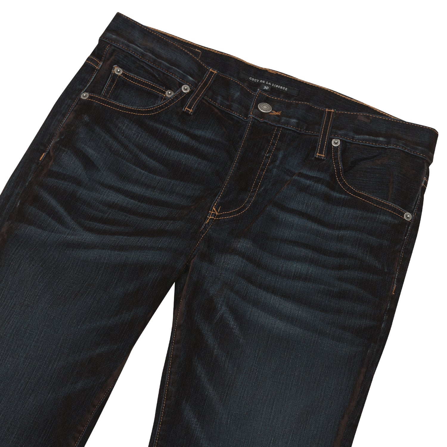 Jimmy Velvet Flare Denim | Diniro Brown