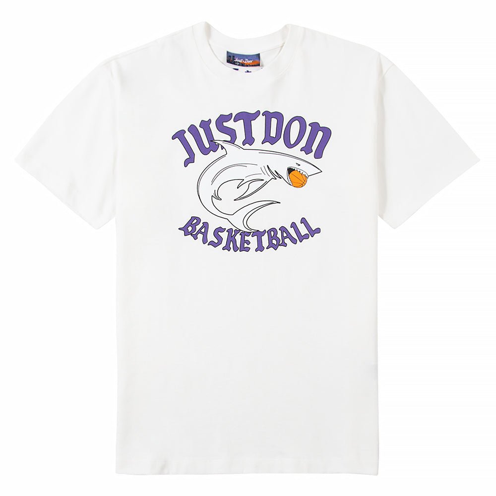 Just Don B-Ball Tee | White