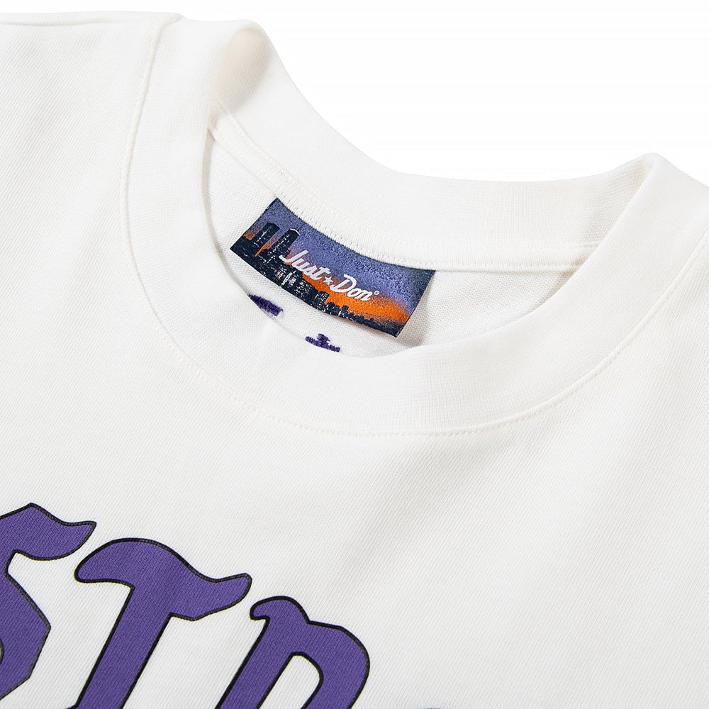 Just Don B-Ball Tee | White