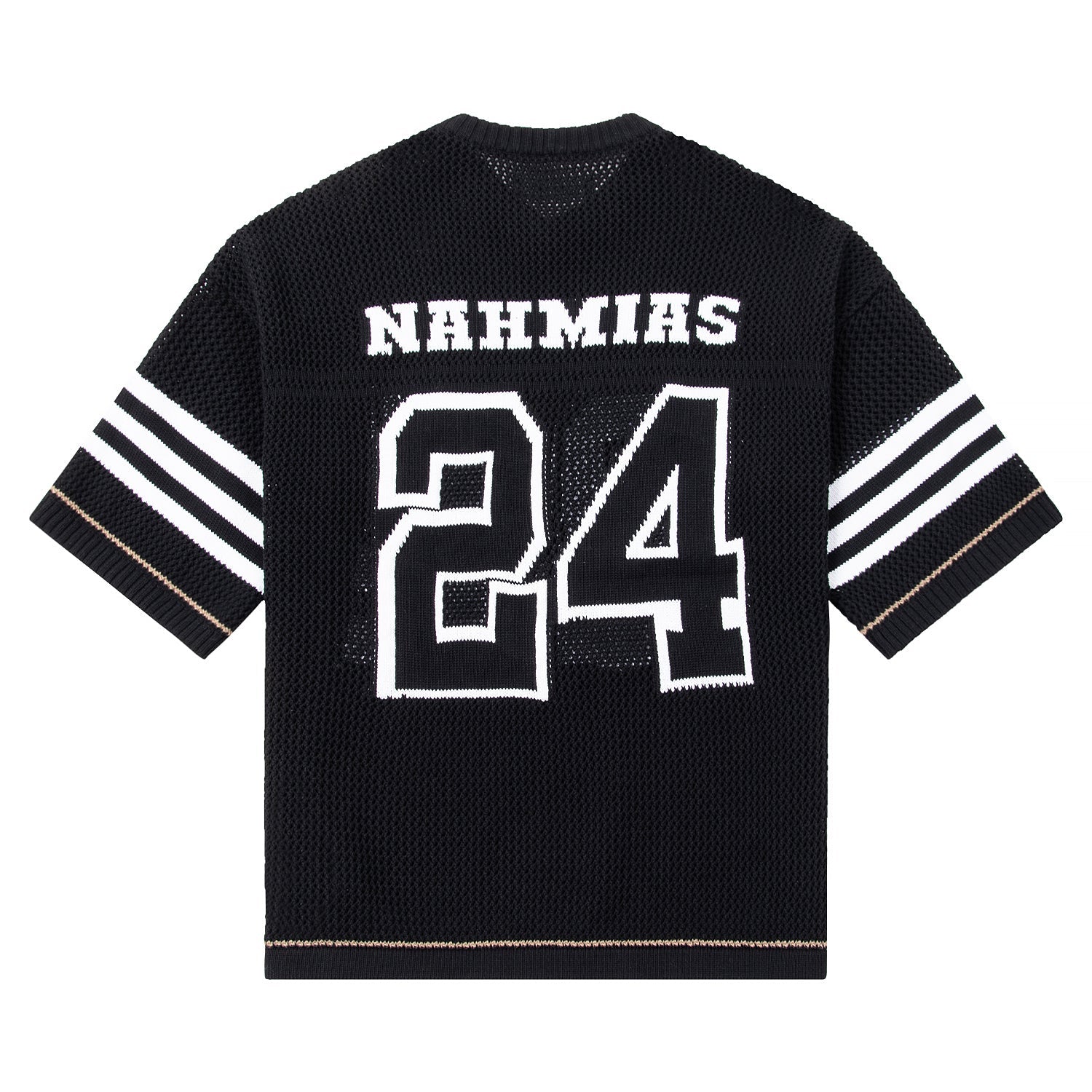 Knit 24 Football Shirt | Black