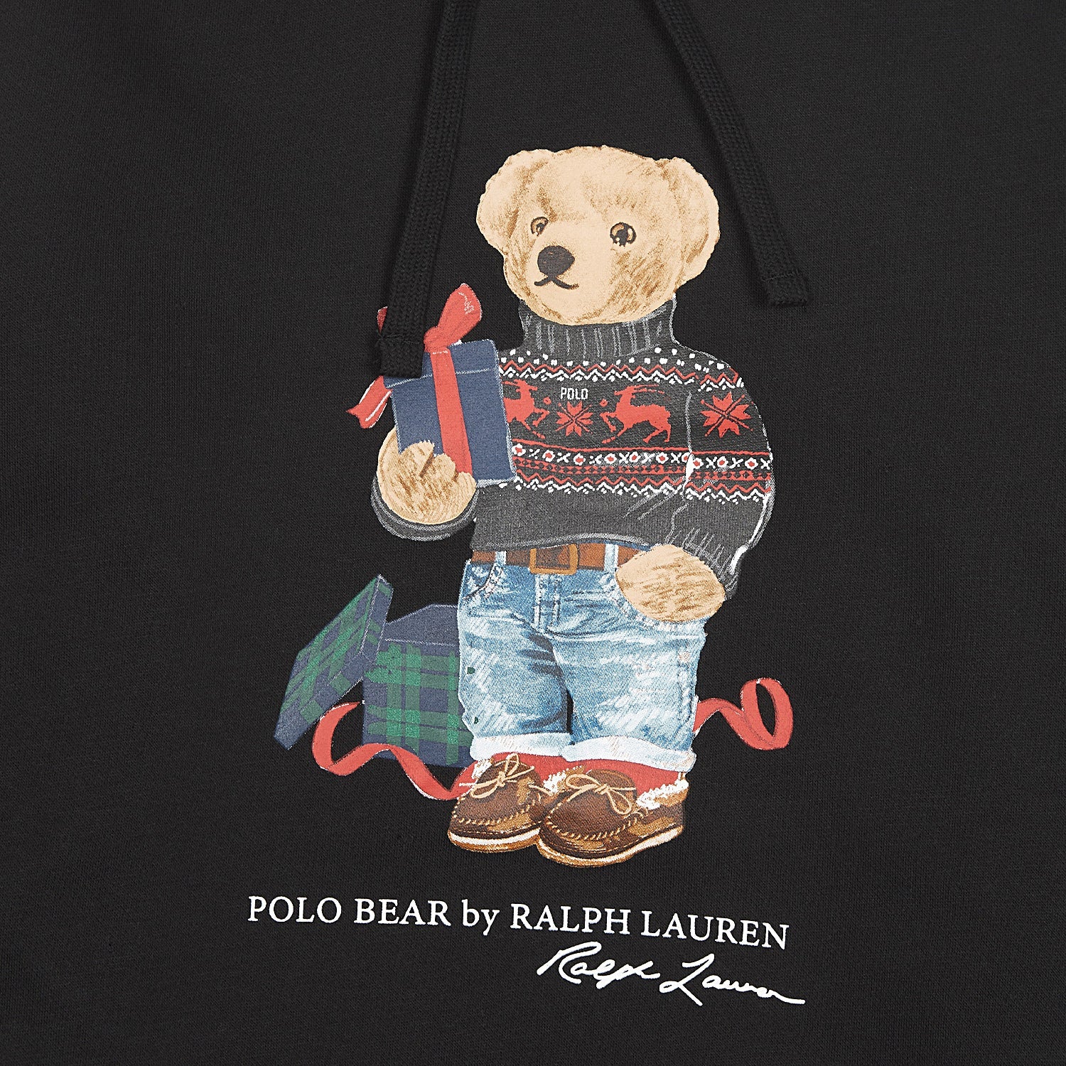 Kwesi Bear Hoodie | Black