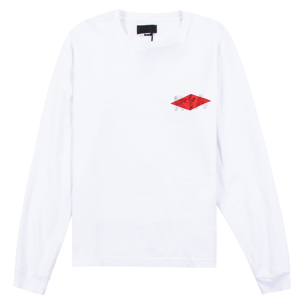 Lawrence L/S Tee | White