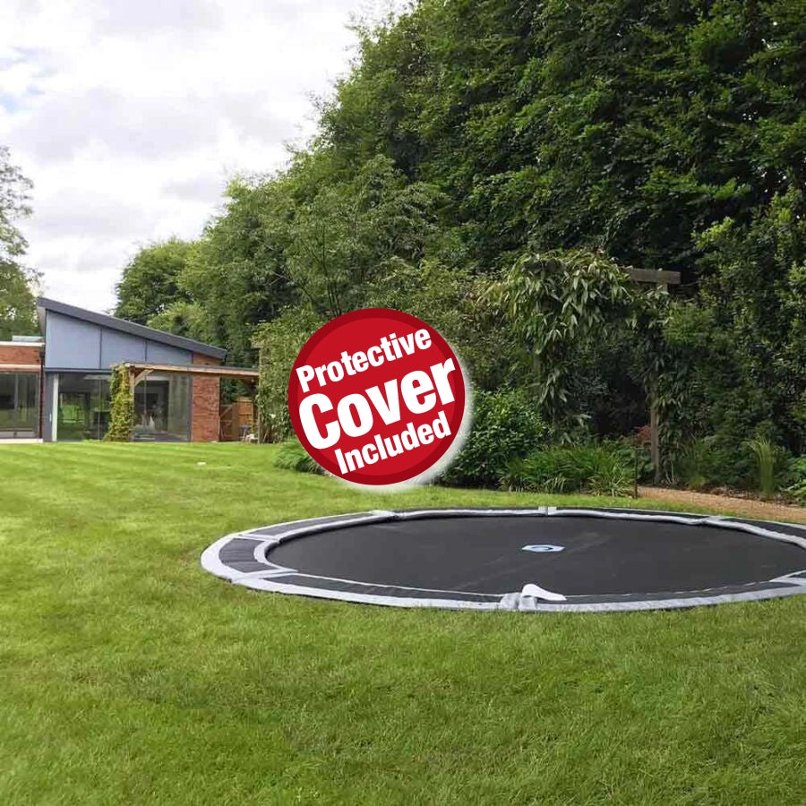 Capital Play® 14ft Round In-Ground Trampoline Kit