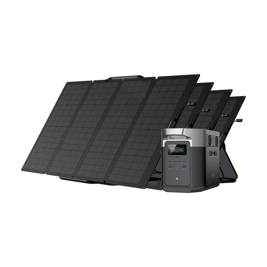 EcoFlow DELTA Max + 160W Portable Solar Panel