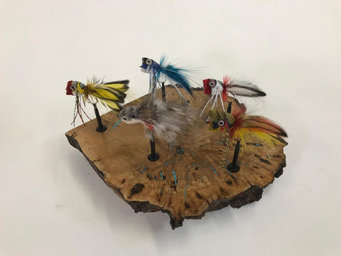 Beautiful Wood Fly Displays – Fly Ty Bench