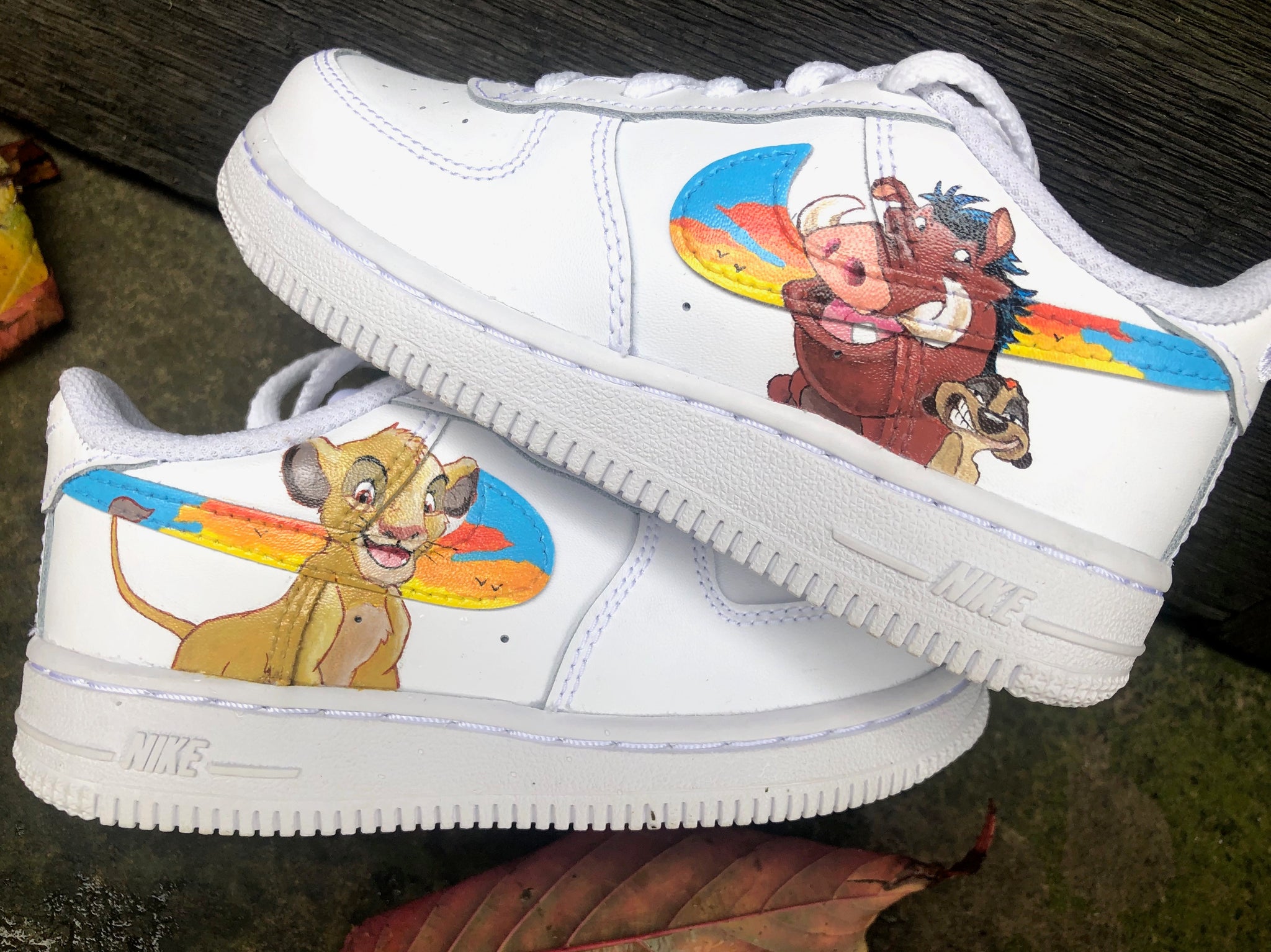 The Lion King inspired Nike Air Force 1 
