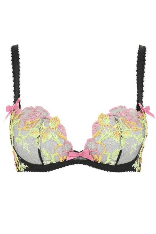 Roxie Underwired Bra - Red/Pink - Chérie Amour