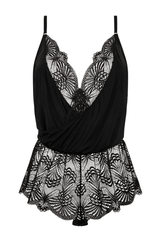 Cornelia Bodysuit- Black - Chérie Amour