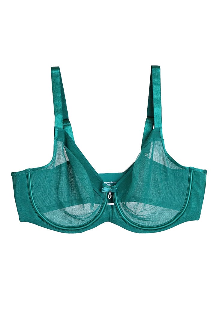 Vertige Soft Cup Bra in Green - Chérie Amour