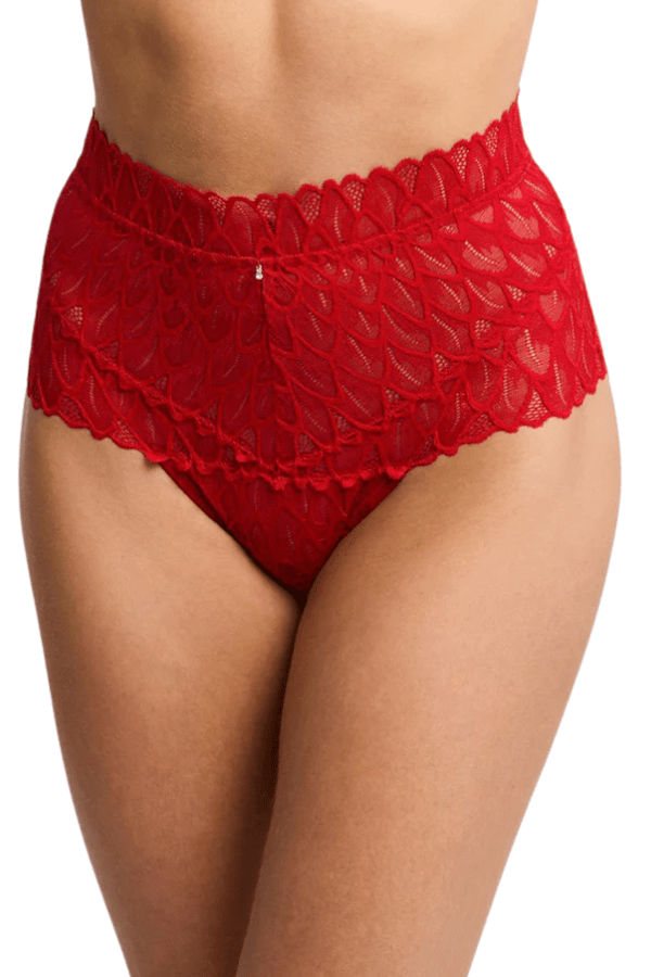 Lacy Brazilian - Red - Chérie Amour