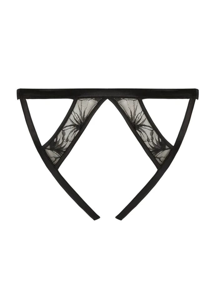 Après Minuit Open Panties- Black