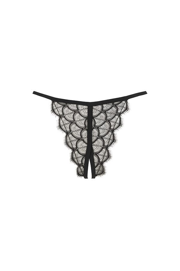 Clear Strap Underwear – Available in Black and Beige – ZOËT Online