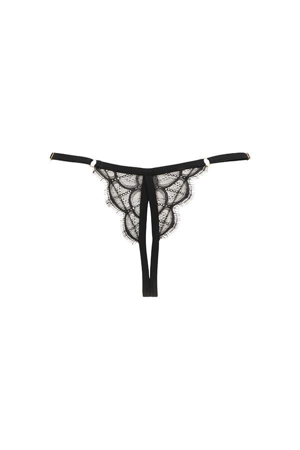 Emerson Women's Shaping G-String 2 Pack - Black & Nude