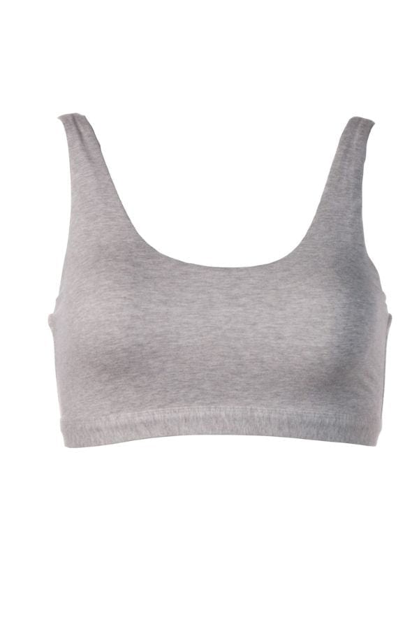 Pour Moi Love To Lounge Cotton Non Wired Bra Grey Marl – Brastop UK