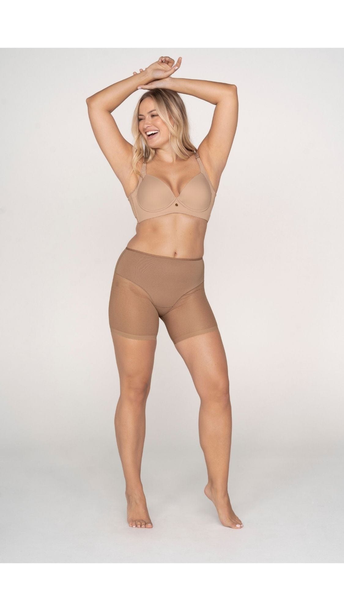 Undetectable Step-In Mid-Thigh Body Shaper - Nude - Chérie Amour