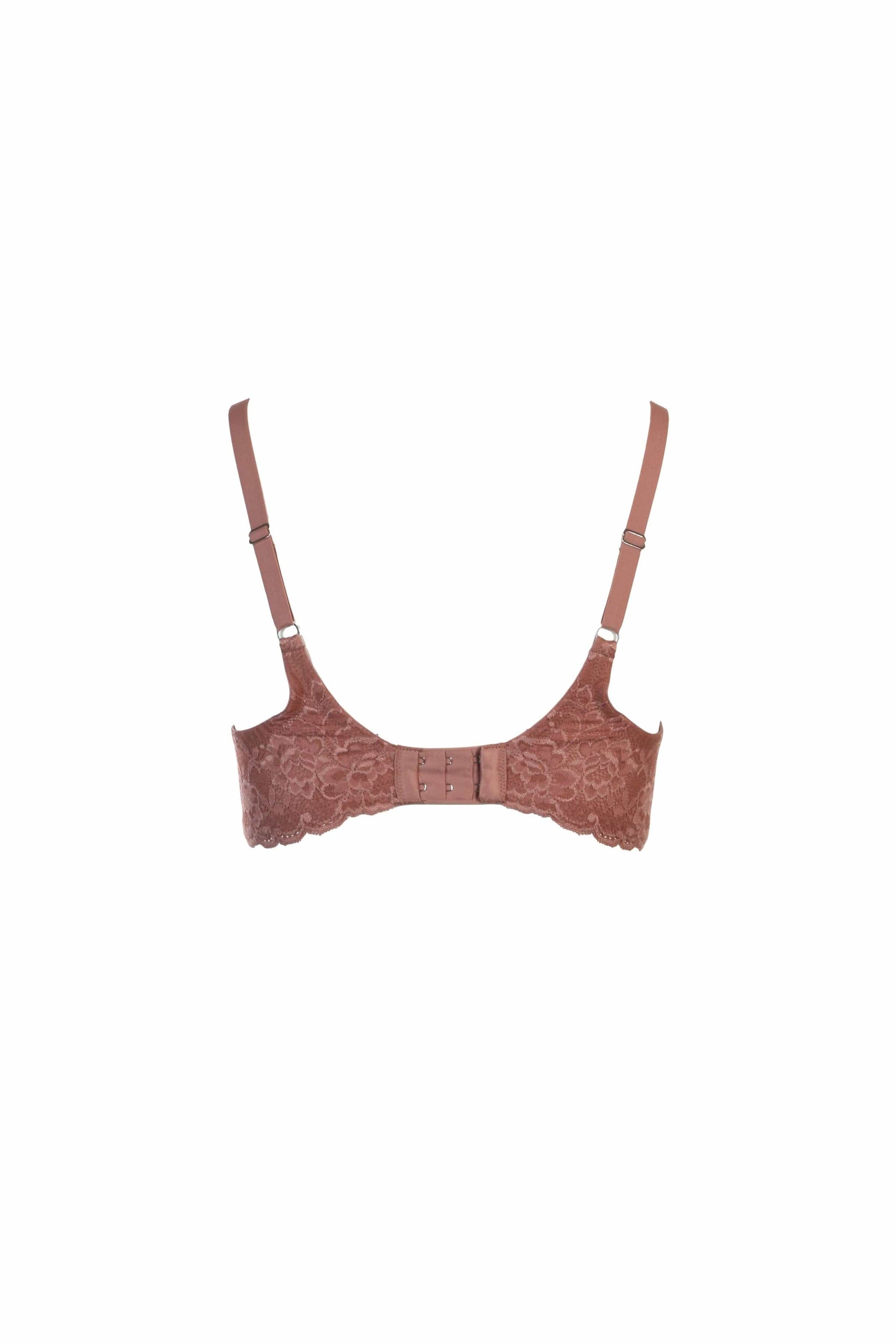 Montelle Cocoa Bliss Wire Free Bra in Cocoa/Blush FINAL SALE (50% Off) -  Busted Bra Shop