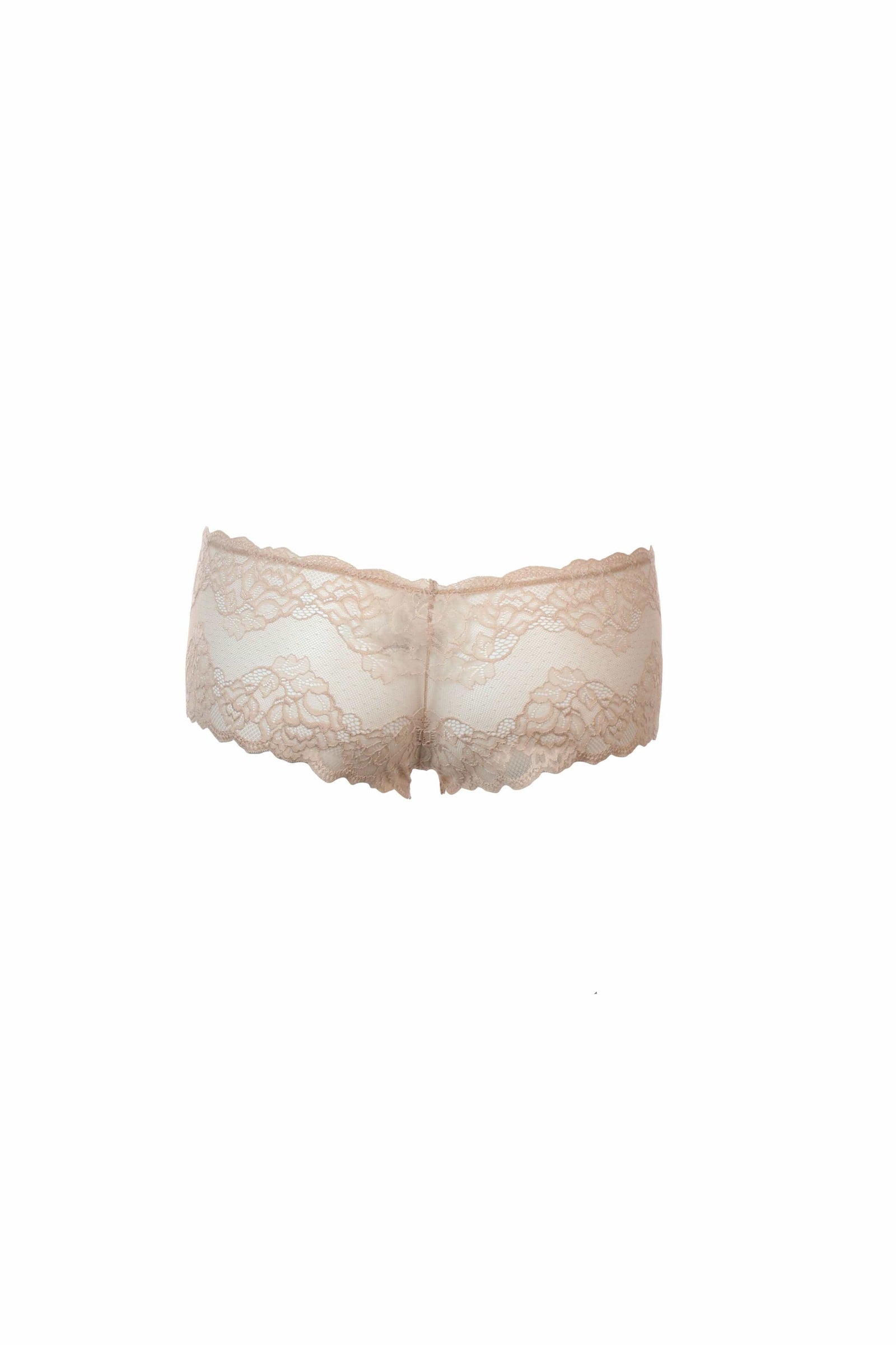 Lace Cheeky Panty- White - Chérie Amour