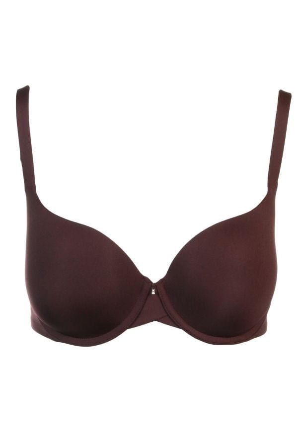 Pure Demi Cup T-Shirt Bra- Raspberry - Chérie Amour