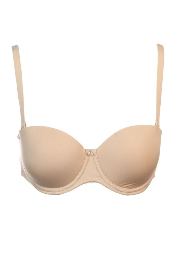 Curvy Couture Strapless Multiway Push Up Bra, Bombshell Nude, Size 38H,  from Soma