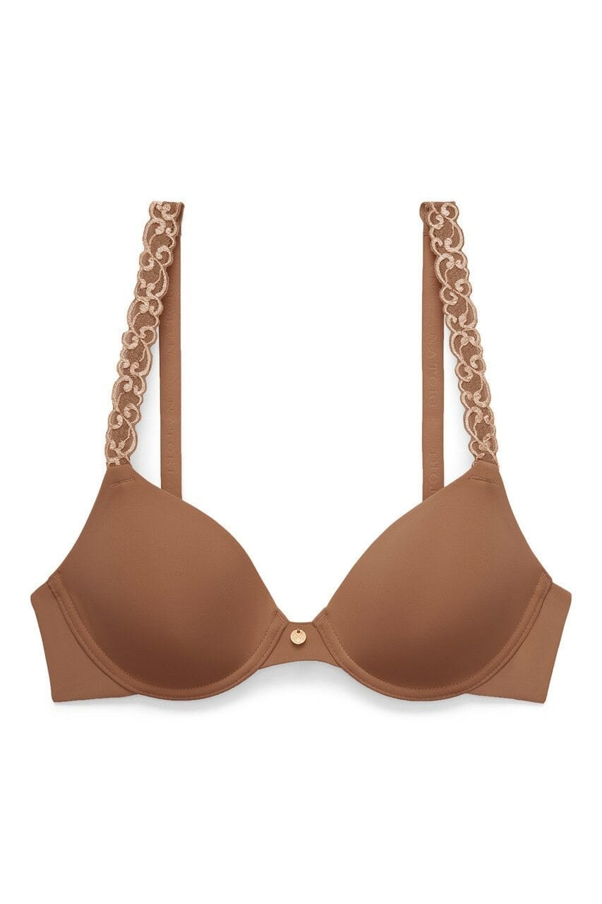 Natori Pure Luxe Custom Coverage Contour Underwire PK180 ROSE