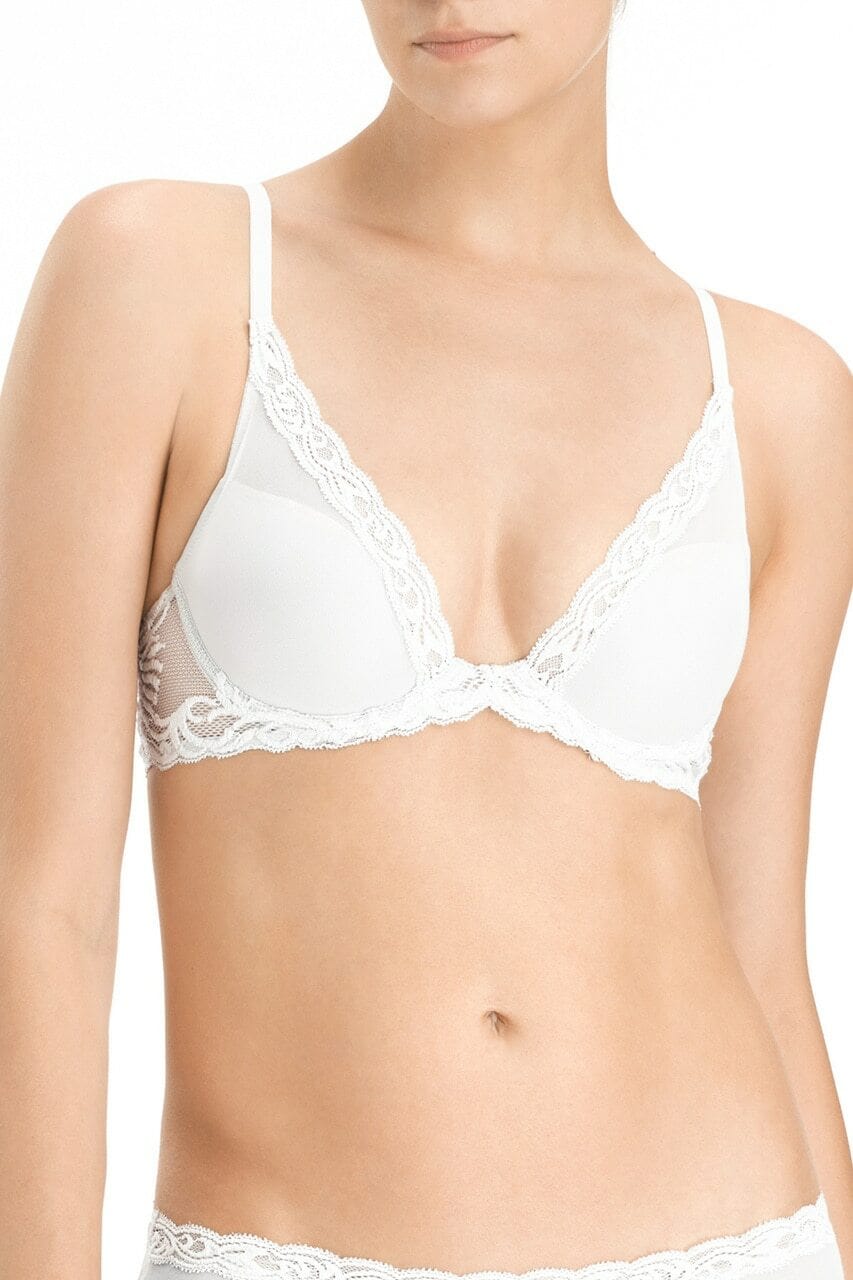 Gravity Contour Underwire Sports Bra - Rose Beige/White - Chérie Amour